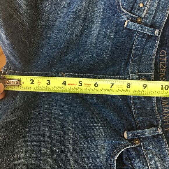 Citizens of Humanity Jeans Dani Cropped Straight Cuffed Women's Size 32 - Picture 9 of 10